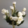Роза спрей (букет 34 см (5 веток)) Белый №2165.1