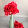 Цветок гортензии (диаметр 15 см) Красный №6585.7