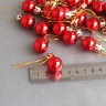 Набор шаров 2 см глянцевых (30шт) Красный №5853.5