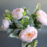Роза пионовидная винтажная 27см Персиковый №6813.6