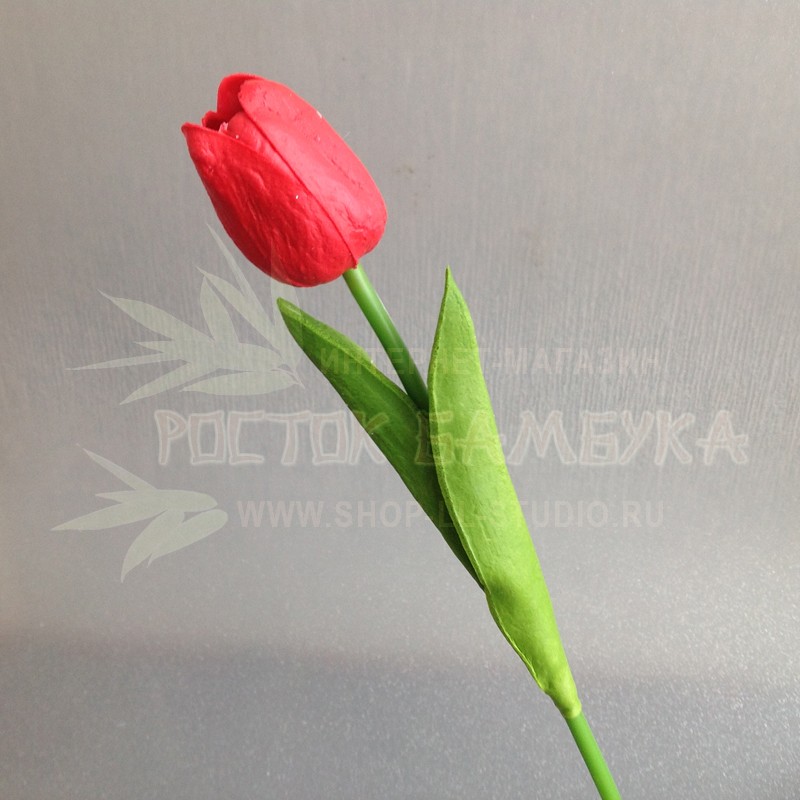 Тюльпан 35 см Красный №2145.2