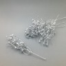 Ветки с декоративными коробочками Серебро №1199.2