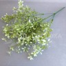 Цветок лесной в букете Белый/хаки №2185