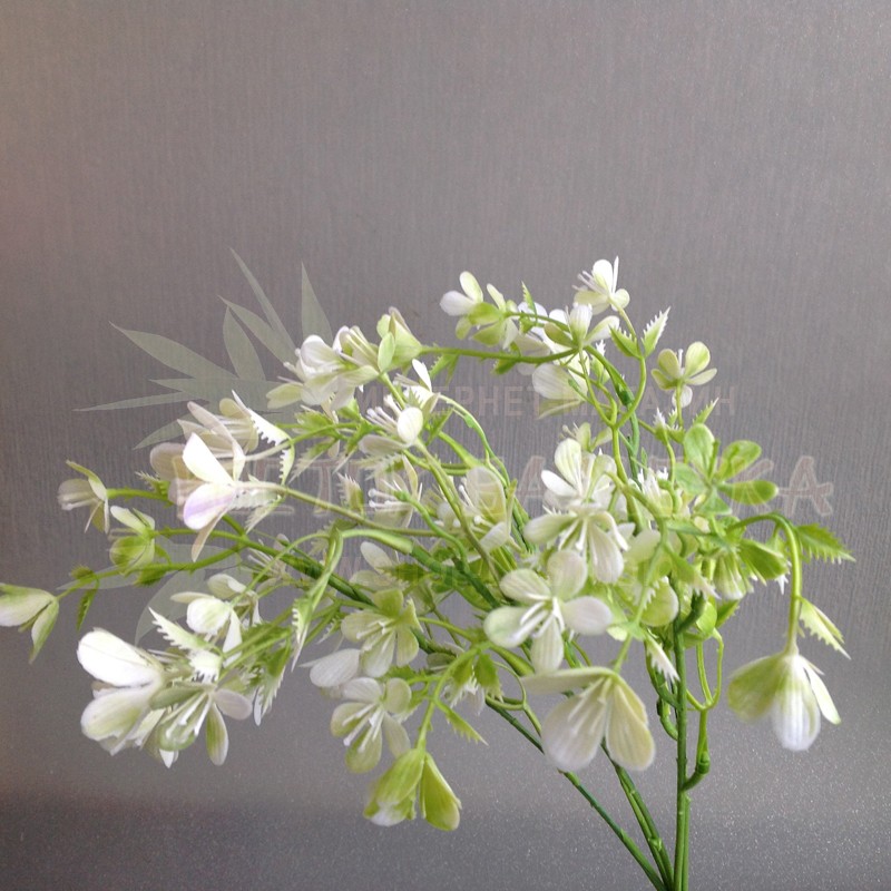 Цветы на ветке Белый №2188.1