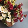 Бутоны розы Малиновый пудровый №6365.4