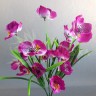 Орхидея  в букете Темно-сиреневый №6397.3