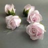 Роза мыльная (голова) 5 см Нежно-розовый №2172.2