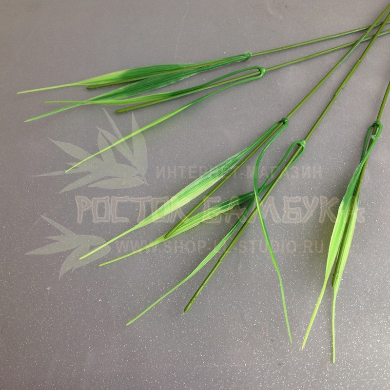Трава на шпажке 30см Зеленый/светло-зеленый №5450.1